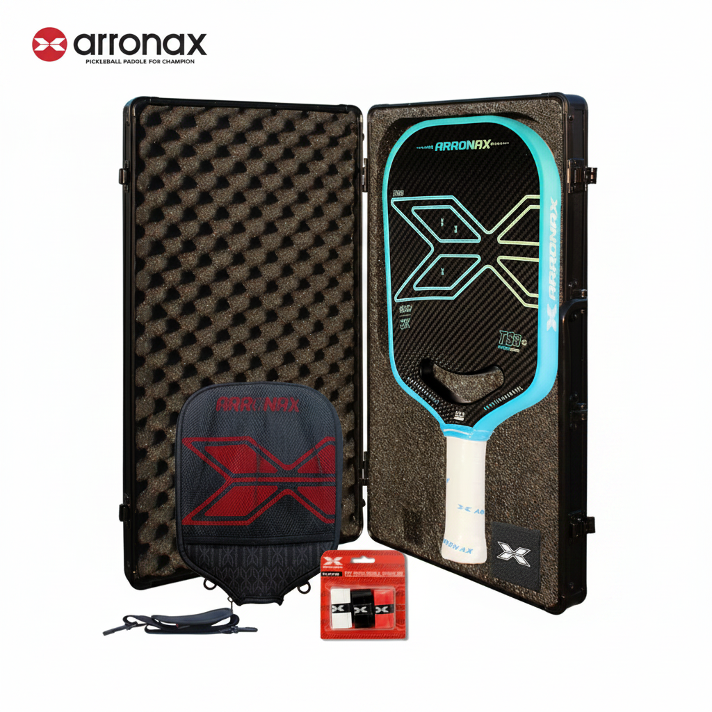 Arronax Pickleball Paddle TS3-16MM Carbon Friction Surface
