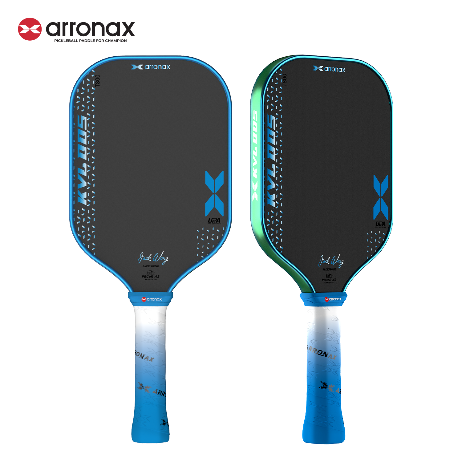 Arronax KVL005 Foam Core T800 Carbon Fiber Pickleball Paddle 16mm