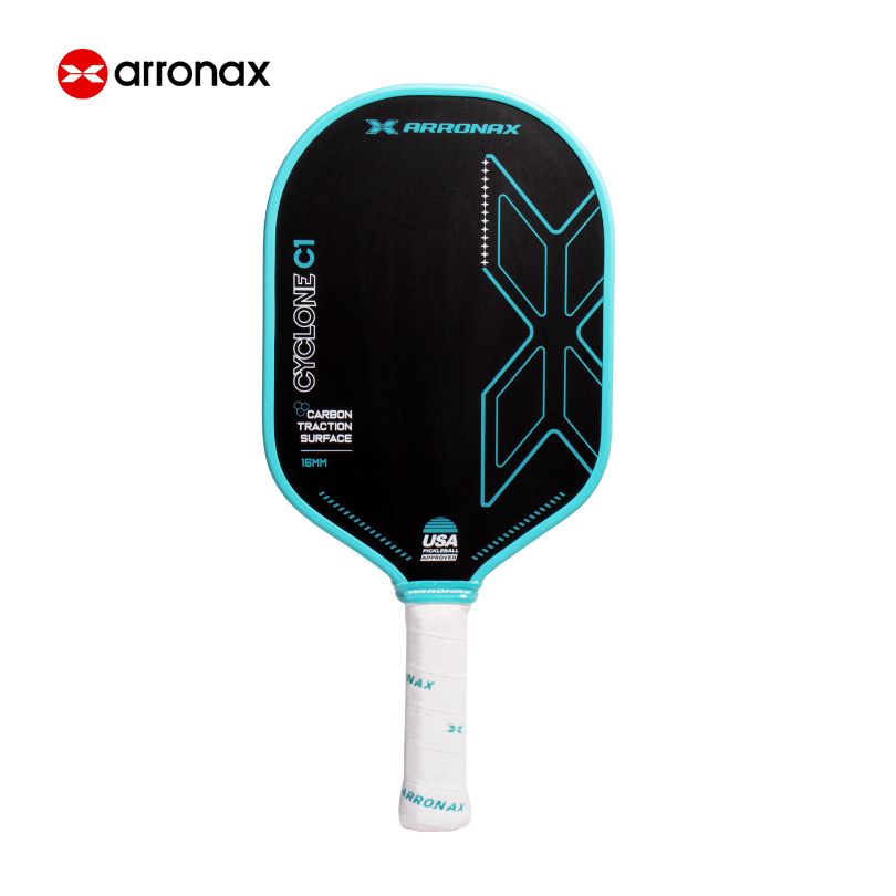 Cyclone C1 Carbon Traction Pickleball Paddle (16mm) - Arronax.