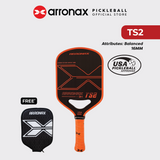 TS2 Carbon Fiber Pickleball Paddle (16mm) - Arronax.