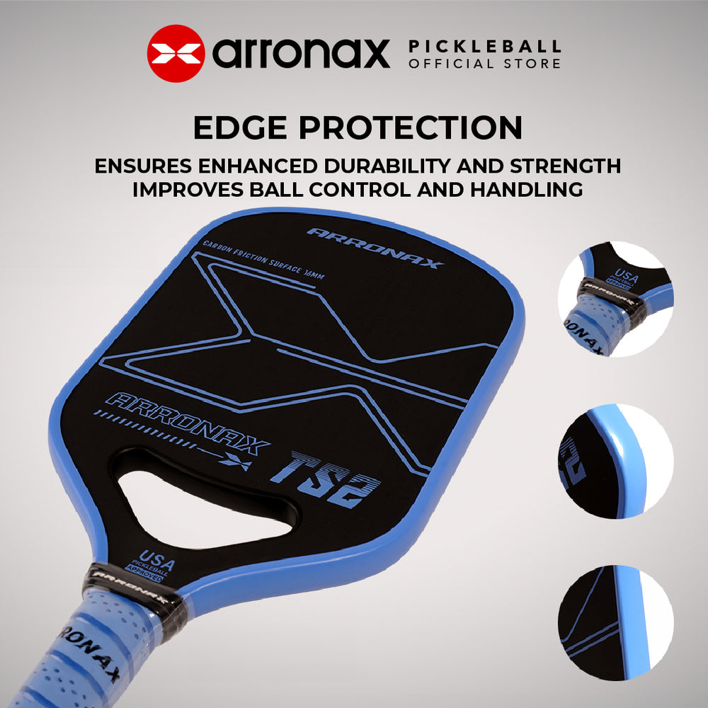 TS2 Carbon Fiber Pickleball Paddle (16mm) - Arronax.