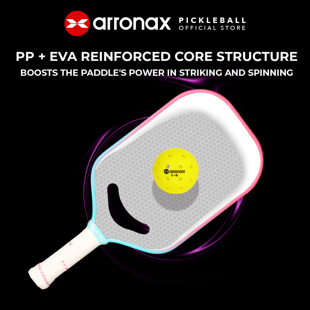 2024 Arronax Pickleball Paddle TS3-16MM Carbon Friction Surface