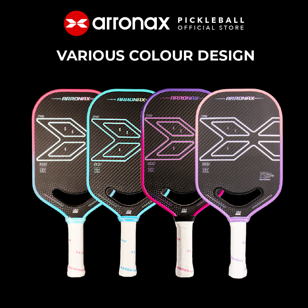 2024 Arronax Pickleball Paddle TS3-16MM Carbon Friction Surface