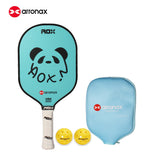 ARRONAX Kids Pickleball Panda Paddle – Lightweight 13mm Fiberglass Junior Paddle for Kids (215g ±)