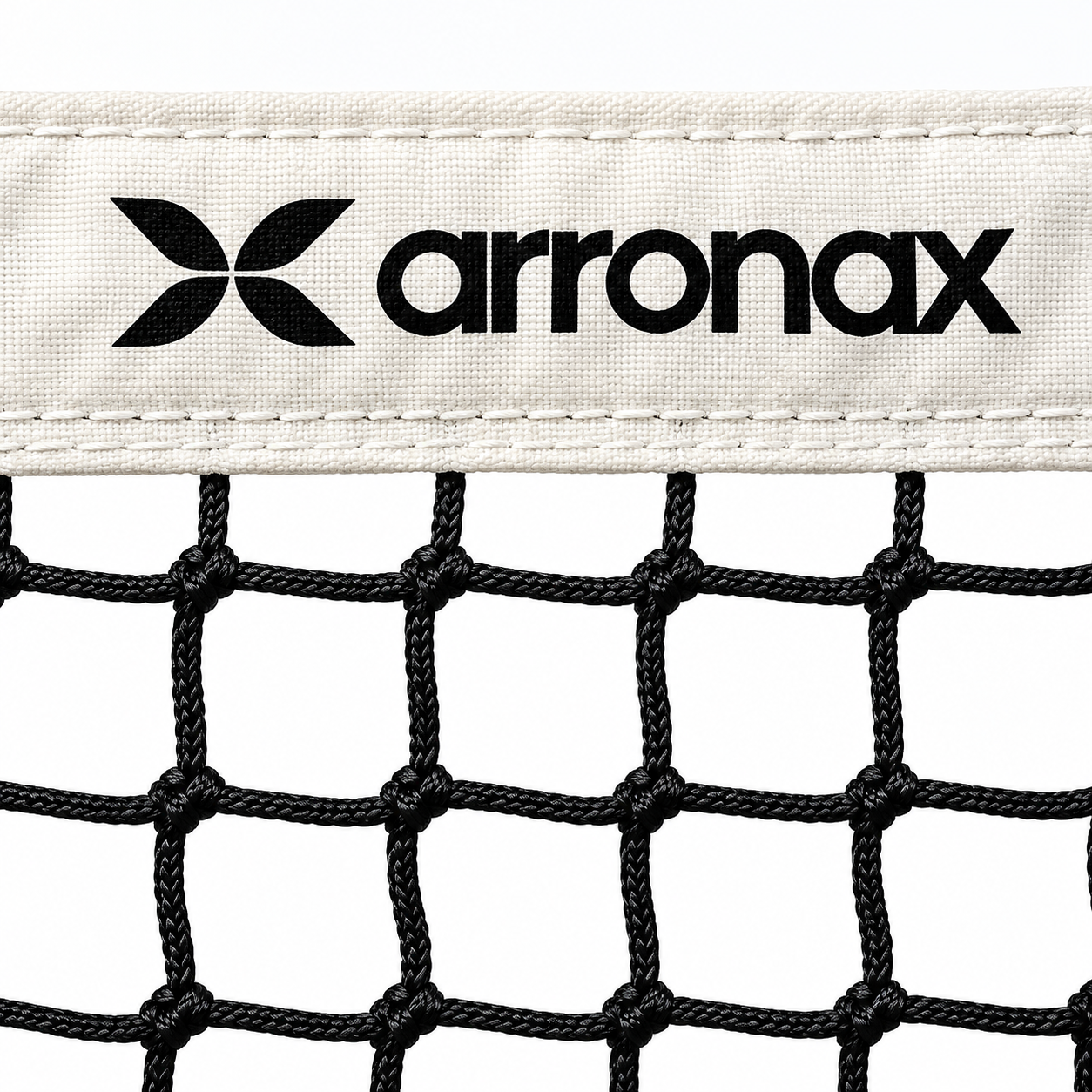 ARRONAX Heavy Duty Outdoor Pickleball Net and Post Set Galvanized Steel Ground Mounted Court System
