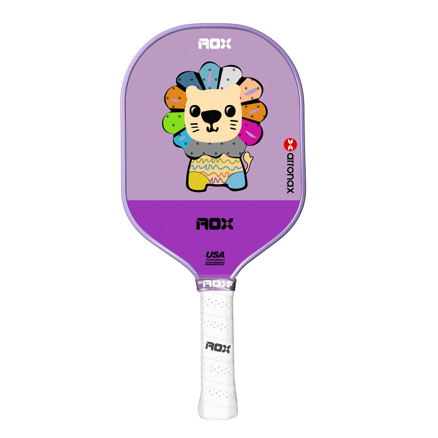 ARRONAX Kids Pickleball Paddle – Lightweight 13mm Fiberglass Junior Paddle for Kids (215g ±)