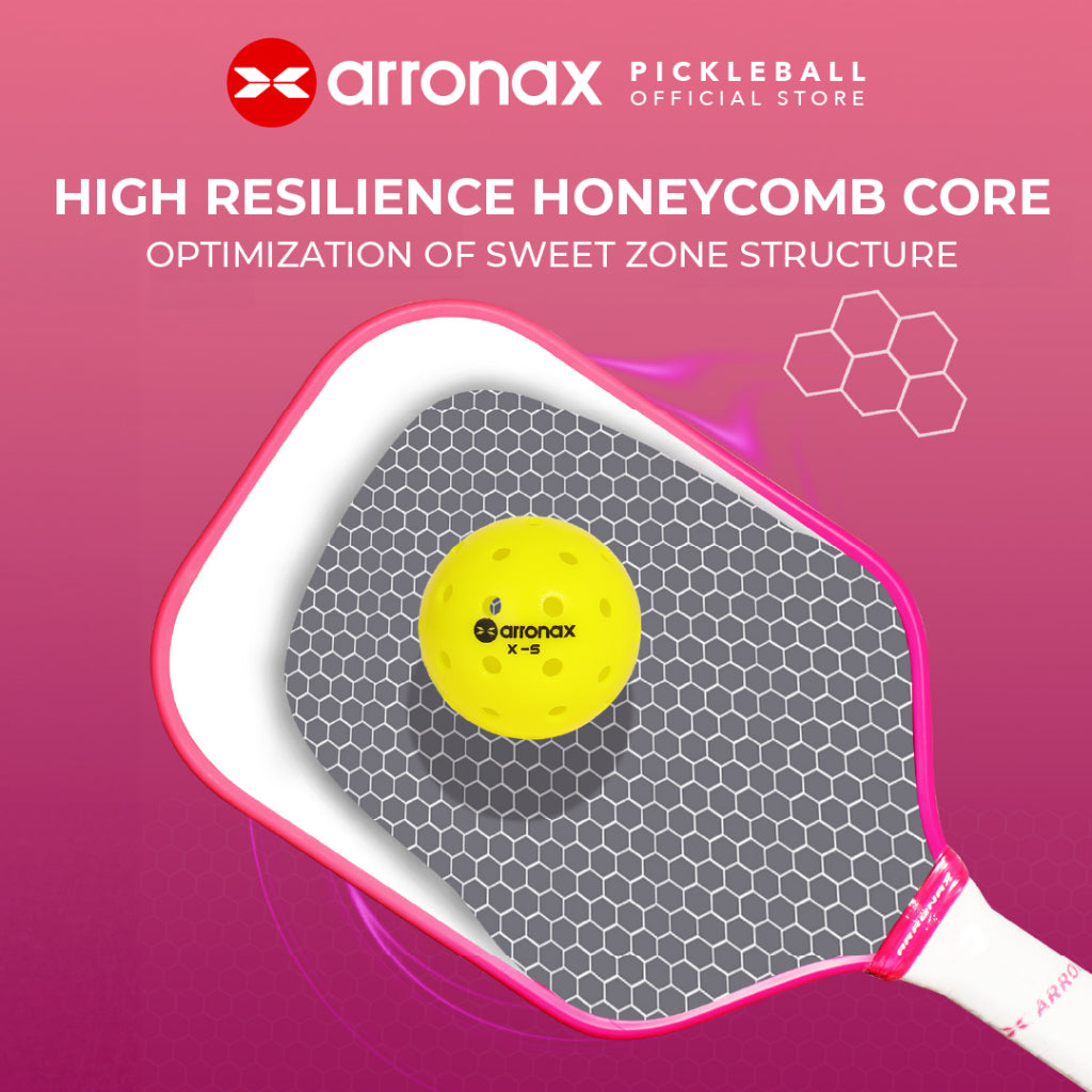 ARRONAX KVL003 Upgraded Premium Kevlar Pickleball Paddle (16mm) - Arronax.