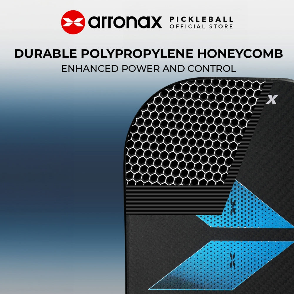 ARRONAX Performance 001 3k Carbon Fiber Pickleball Paddle (13mm/20mm) - Arronax.