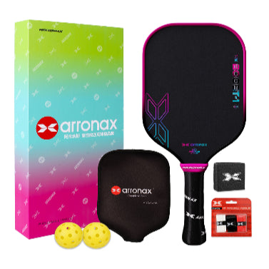 ARRONAX Boost-1 Pickleball Paddle 16mm | MPP+EVA Core | T700 Carbon Fiber | Power & Control | Large Sweet Spot Paddle
