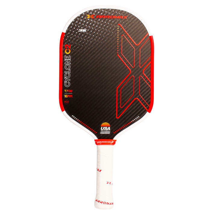 ARRONAX Cyclone C2 Thermoformed 3K Carbon Pickleball Paddle - Spin & Attack 16mm - Arronax.
