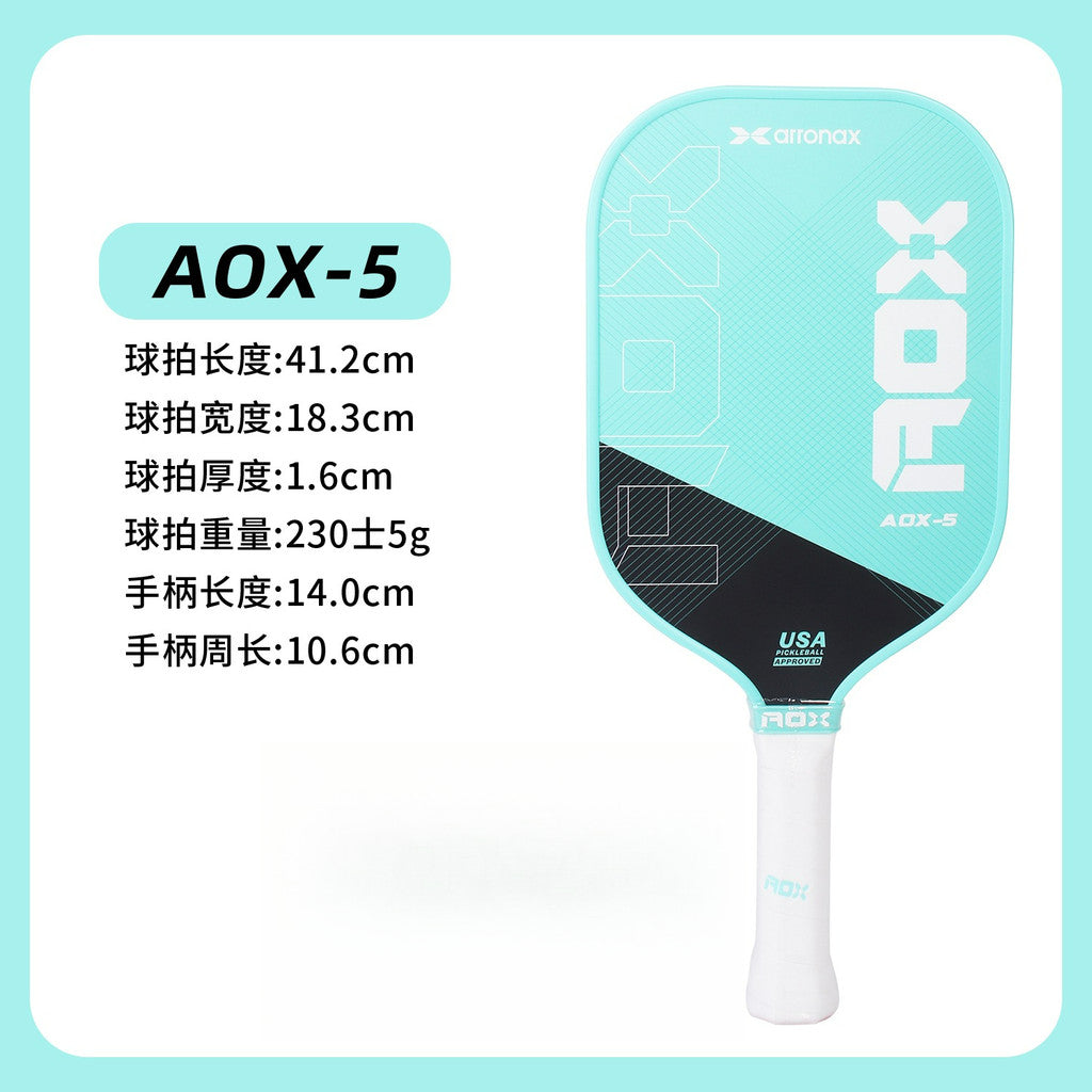 ARRONAX AOX-5 Series Fiberglass Pickleball Paddle - Cold Press Cut Design for Beginners
