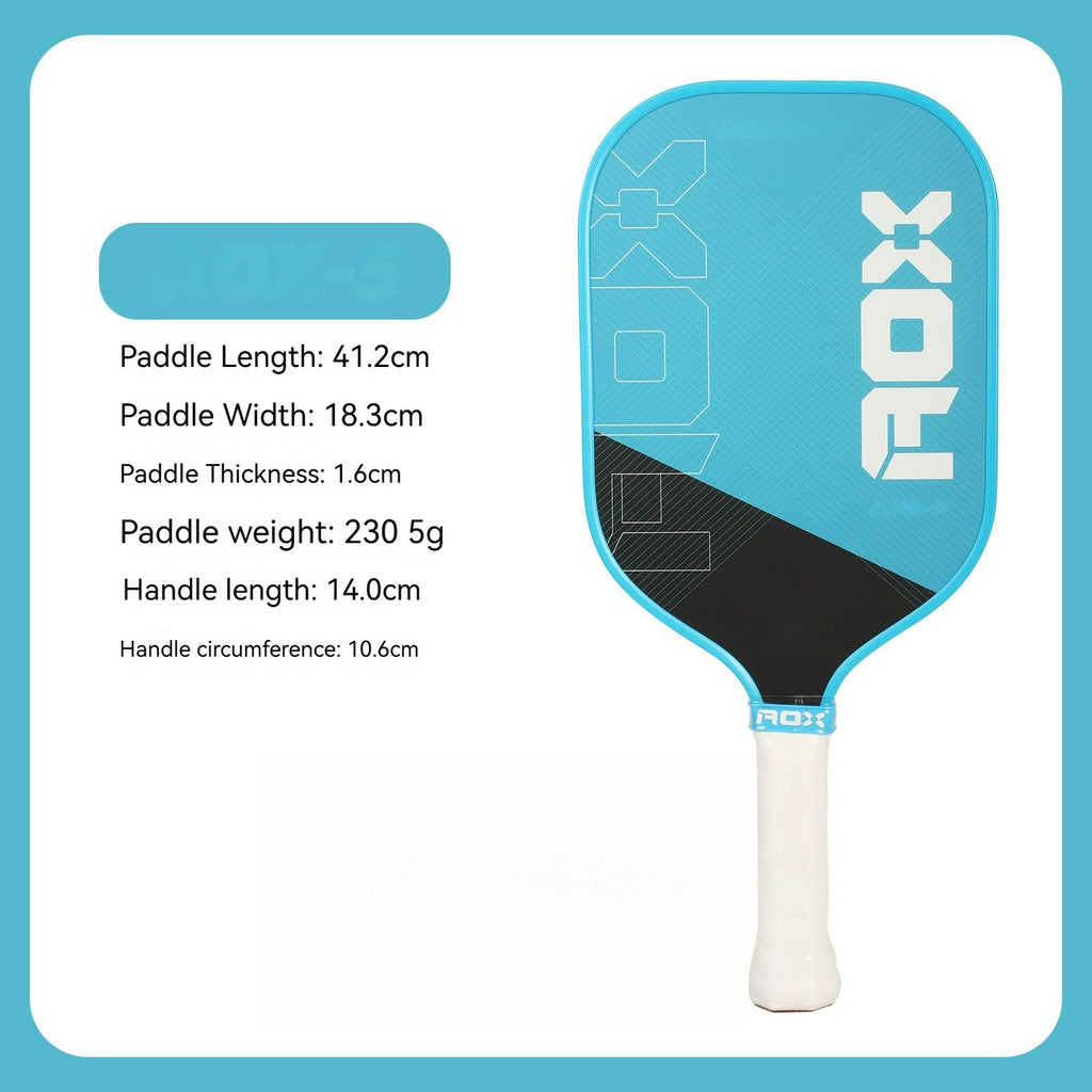 ARRONAX AOX-5 Series Fiberglass Pickleball Paddle - Cold Press Cut Design for Beginners