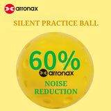 ARRONAX Silent Pickleball Training Ball – Soft PU Foam Design, 60% Noise Reduction for Indoor & Home Practice